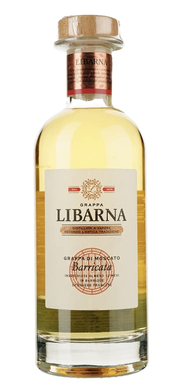 Граппа Gambarotta Libarna Moscato 41% 0.7 л